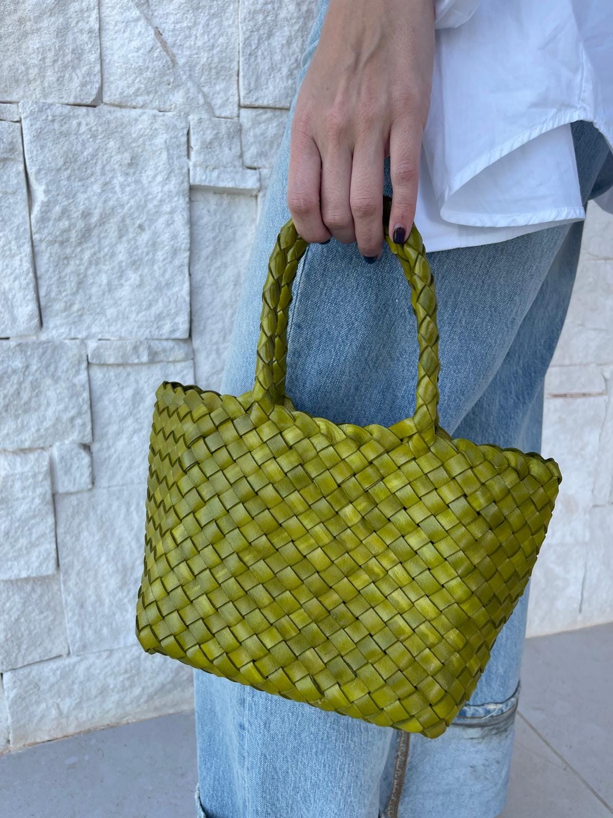 Axel Mini Bag in Bamboo Green