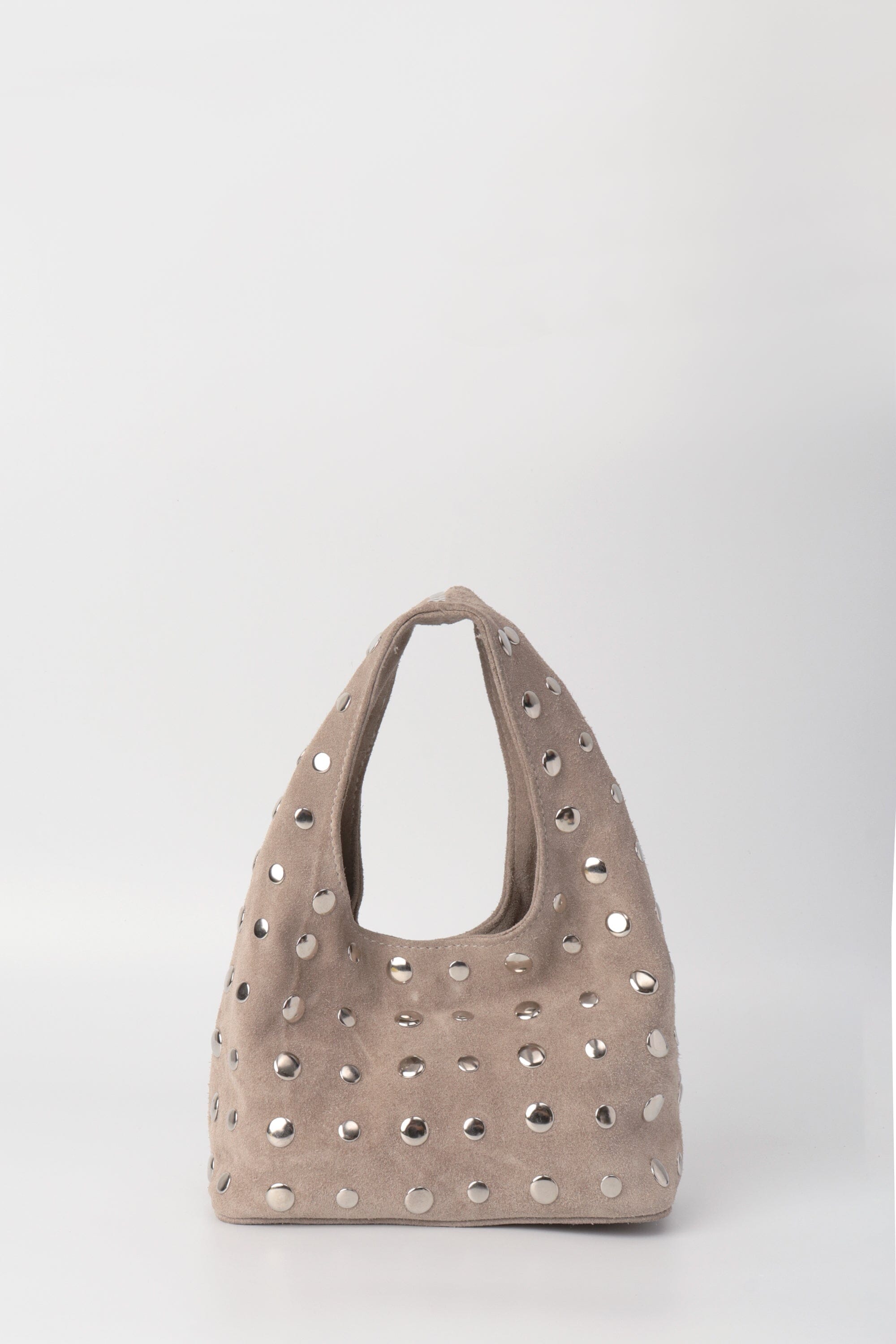 Icon Studded Mini in Off-White