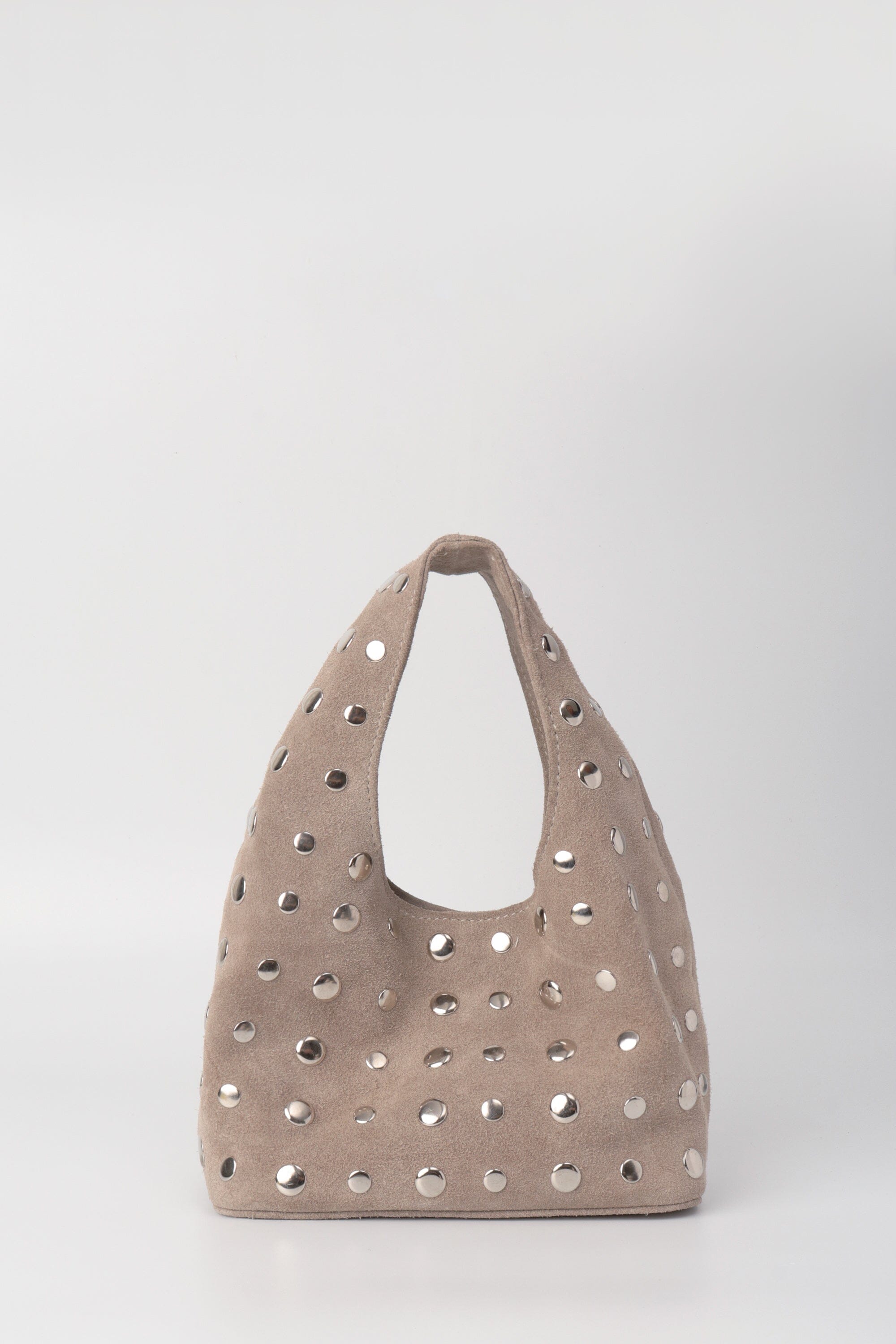 Icon Studded Mini in Off-White